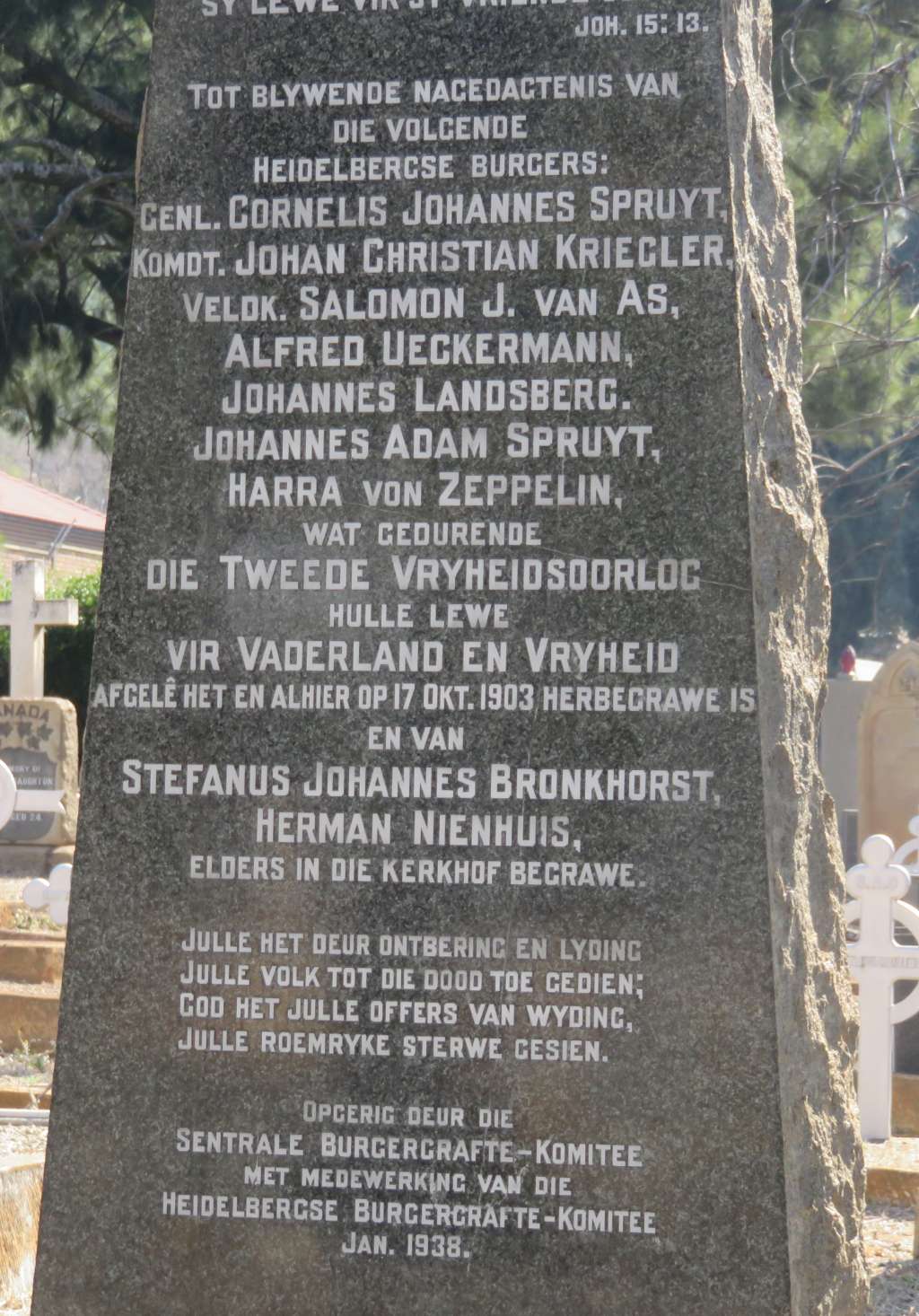 Heidelberg commando memorial